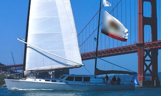 Your event on the luxury 65ft WylieCat Sailboat on the San Francisco Bay