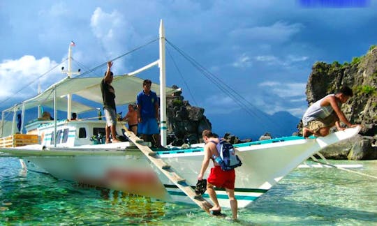 Out rigger boats in Cebu City