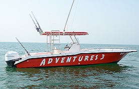 Deep Sea Fishing Charter Aboard the Red Center Console for 11 People!