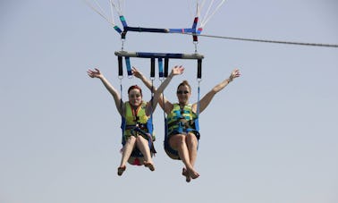 Desfrute de parapente e pesque com mosca em Ras Al-Khaimah, Emirados Árabes Unidos