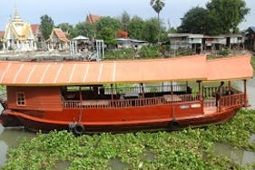 Dinning & Karaoke on River Cruise Around the City in Ayutthaya