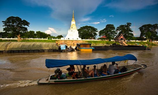 See Elephants & Temples on our River Cruise around Ayutthaya Island