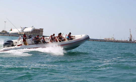 90 Minutes Speedboat Tour around Dubai Marina, Atlantis and Burj Al Arab with complimentary drinks