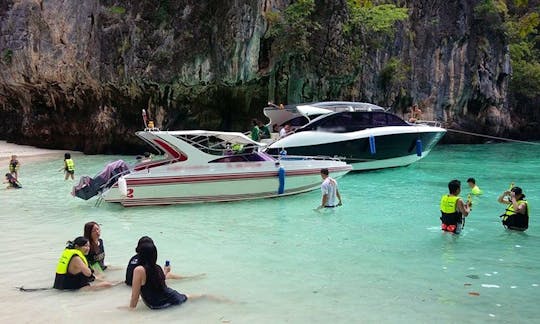 Speed Boat Private Sunset Tour in Koh Phi Phi & Railay, Krabi