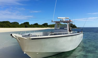 Carta de pesca do Center Console em Nouméa, Nova Calendônia