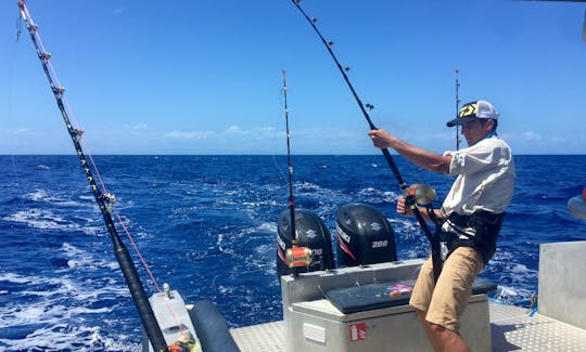 Center Console fishing charter in Nouméa, New Calendonia