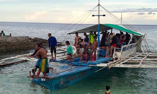 Tour in Style on a Traditional Boat Charter in Oslob, Philippines