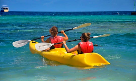 Rent a Double Kayak in Maafushi, Maldives
