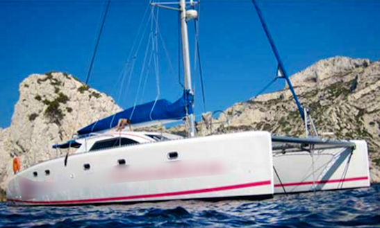 Nautitech 475 Cruising Catamaran Charter In Marseille, France