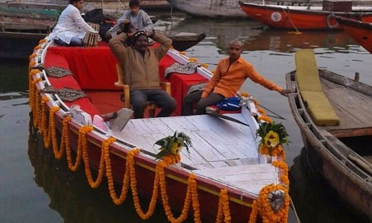 Charter a Traditional Boat in Varanasi, Uttar Pradesh