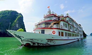 Alquiler de Huong Hai Sealife: barco de pasajeros de 5 estrellas en Hanoi, Vietnam