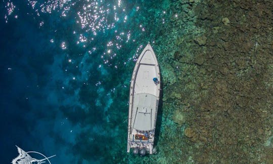 8 hour boat trip with fishing for up to 4 passengers in Addu City, Maldives