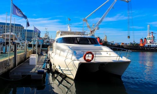 Charter on Power Catamaran from South Africa