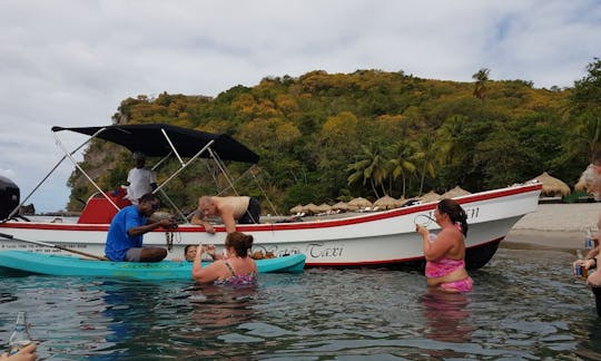 Location de bateaux avec capitaine à Sainte-Lucie pour la journée !