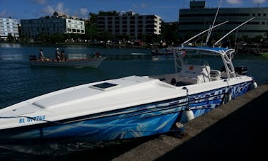 L'espoir à bord de notre Blue Beauty à Sainte-Lucie