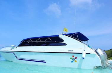 Have an amazing time in Phuket, Thailand on a 45 person Motor Yacht charter