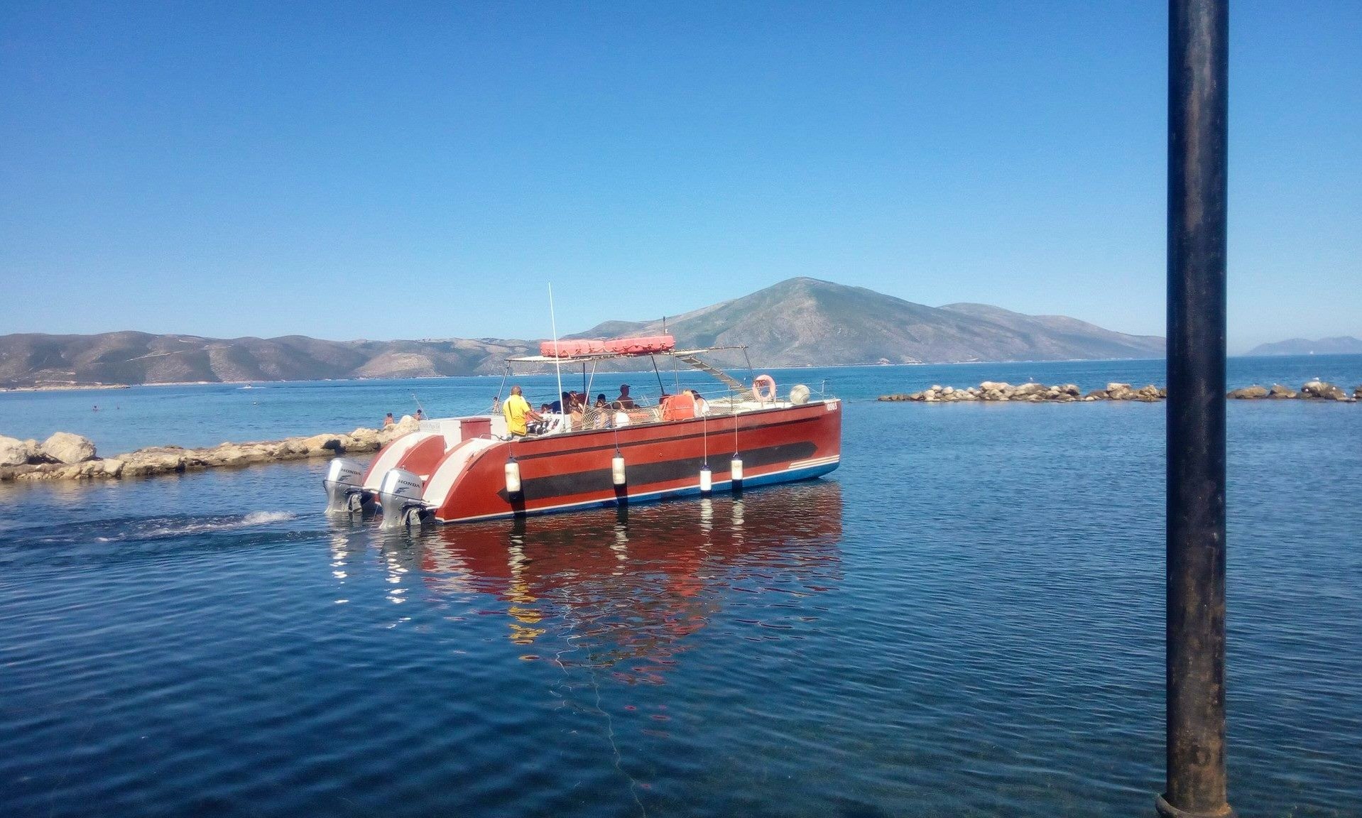 catamaran in albania