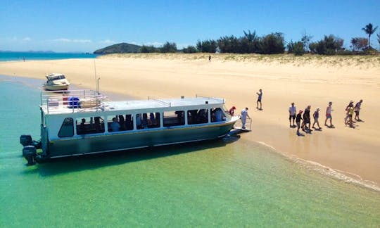 Enjoy Our Glass Bottom Boat Tour At Great Keppel Island
