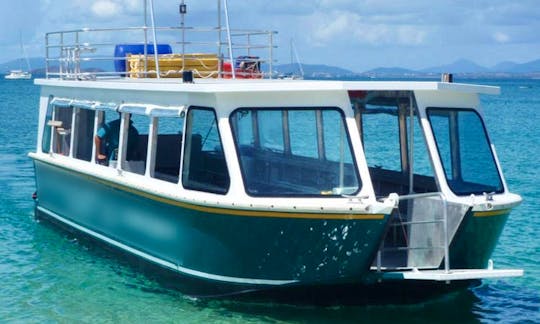 Enjoy Our Glass Bottom Boat Tour At Great Keppel Island