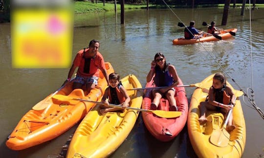 Canoeing in Brotas