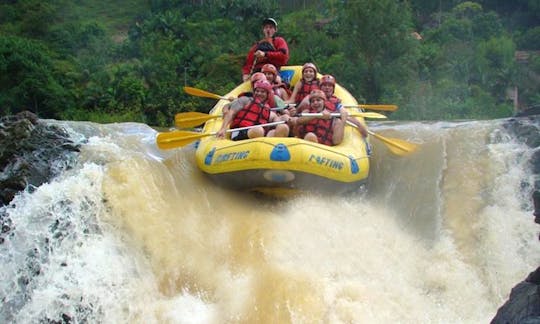 Rafting en eau vive au Brésil