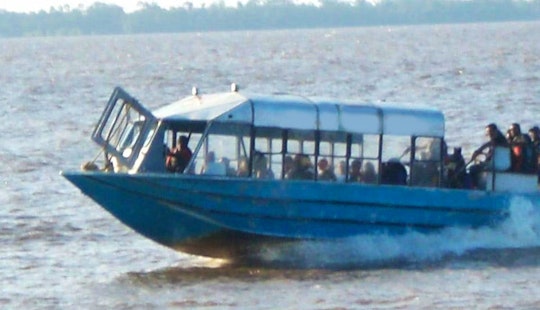 boat tour guyana