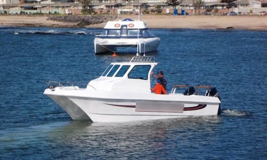 Enjoy Fishing in Swakopmund, Namibia on 29' Power Catamaran