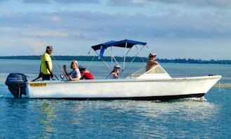 Excursion Boat In Blue Bay