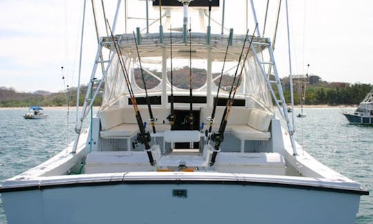 36' Topaz Sport Fishing Charter in Tamarindo Costa Rica