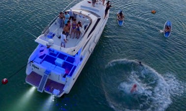 47' Azimut Motor Yacht in Playa del Carmen - Afternoon Charter