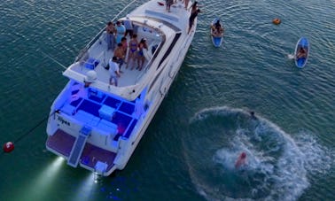 Yate a motor Azimut de 47 pies en Playa del Carmen - Alquiler por la tarde