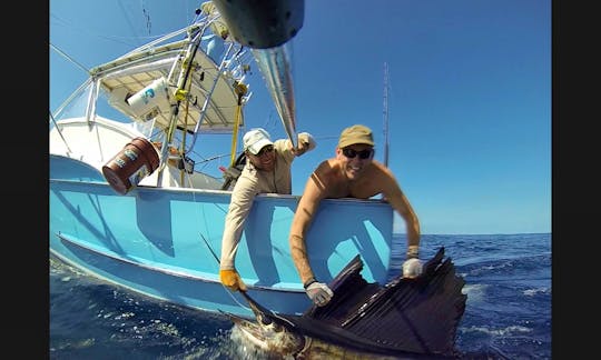 Enjoy Deep Fishing Charter in Herradura, Costa Rica on Sport Fisherman