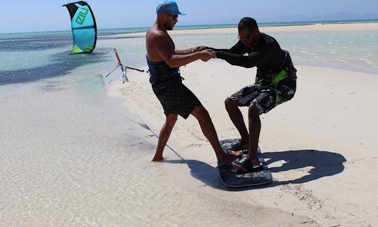 Clases de kitesurf y alquileres en EL GOUNA, gobernación del Mar Rojo, Egipto