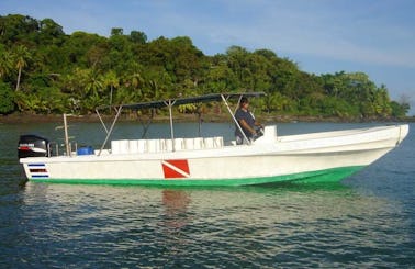 Dive Boat In Bahía Drake