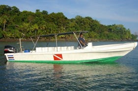 Dive Boat In Bahía Drake