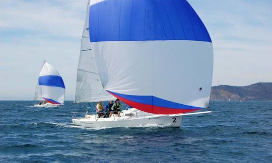 Enjoy a J/80 Performance Sailing Sloop in San Diego, California