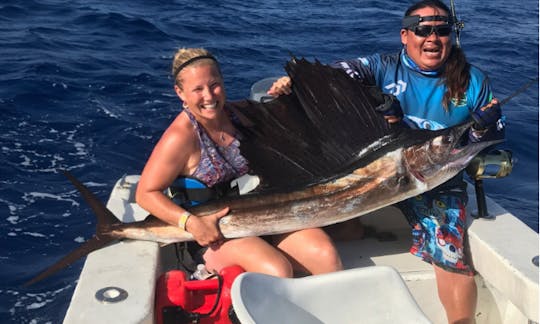 Enjoy Fishing in Playa del Carmen, Mexico on Centre Console