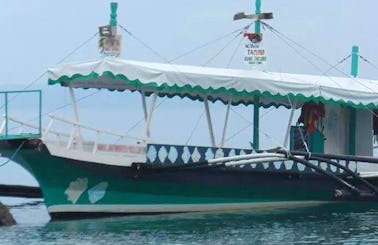 Charter M/B Taclobo Traditional Boat in Davao City, Philippines