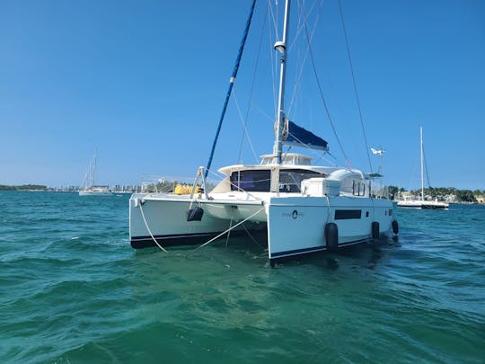 Luxury Catamaran Leopard 48 in Santa Marta Colombia 