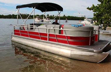 Rent 22' Bentley Pontoon In North Miami Beach and Hollywood, Florida
