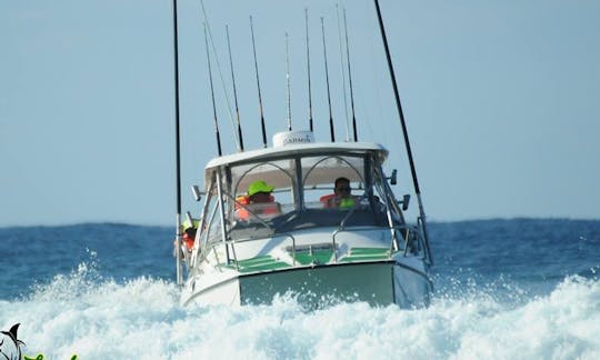 Enjoy Fishing in Inhambane, Mozambique on 25’ King Cat Power Catamaran