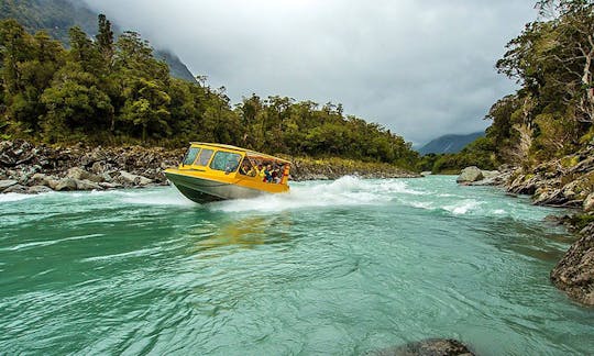 Excursion en jet boat 10 places - Safari sur la rivière Waiatoto