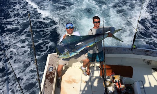 Enjoy Fishing in Rivas, Costa Rica on 41' Viking Sport Fisherman