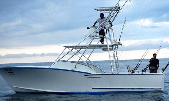 Fishing Trip with Friendly Crew in San José, Costa Rica on Sport Fisherman