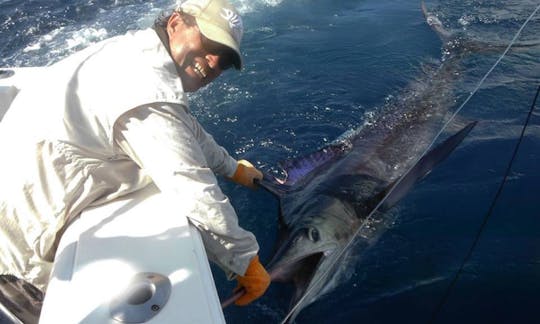 Fishing Trip with Friendly Crew in San José, Costa Rica on Sport Fisherman