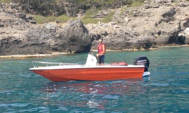 80hp 5,5m motorboat - Chora Sfakion, Crete, Greece