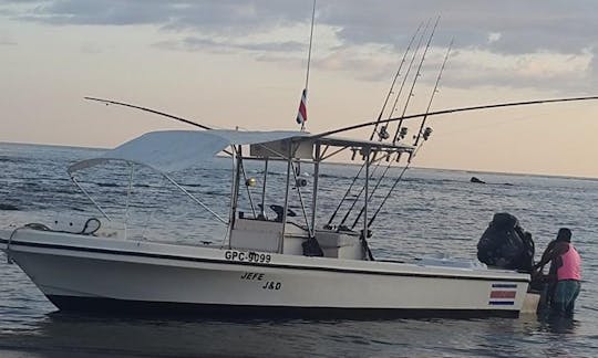 A Great Fishing Day in Nosara, Costa Rica on 31' Center Console