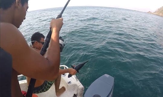 Enjoy Fishing in Playa Flamingo, Costa Rica on Center Console