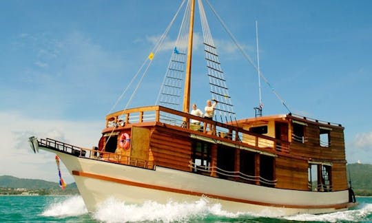 MV Phuket Champagne - Unique wooden boat with atmosphere