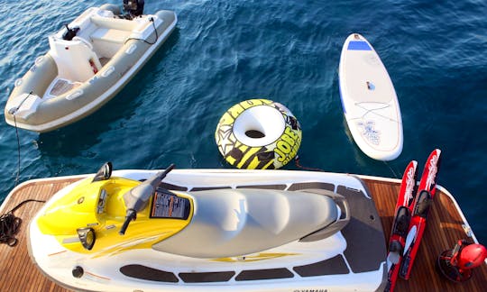 Charter 70' Posillipo Rizzardi Power Mega Yacht in Greece